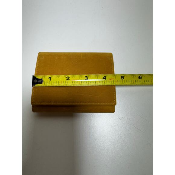 Engraved Trifold Leather Wallet Tan To My Husband 4.5X3 Business ID Card Gift - Picture 2 of 5